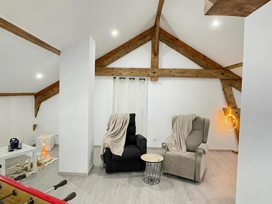 Vaux-lès-Saint-Claude Superbe Appartement Avec Salle De Jeux מראה חיצוני תמונה